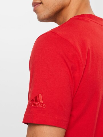 ADIDAS SPORTSWEAR Funkční tričko – červená