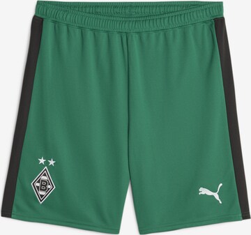 PUMA Regular Sportbroek 'Borussia Mönchengladbach' in Groen: voorkant