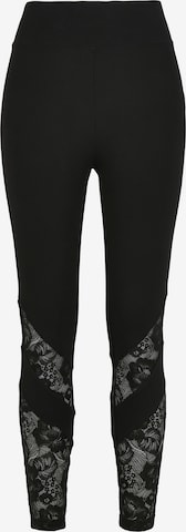 Urban Classics Skinny Leggings - fekete