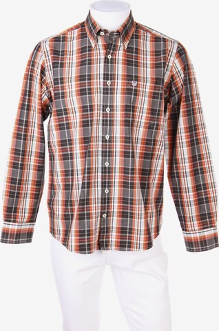 BASEFIELD Button Up Shirt in M in Brown: front