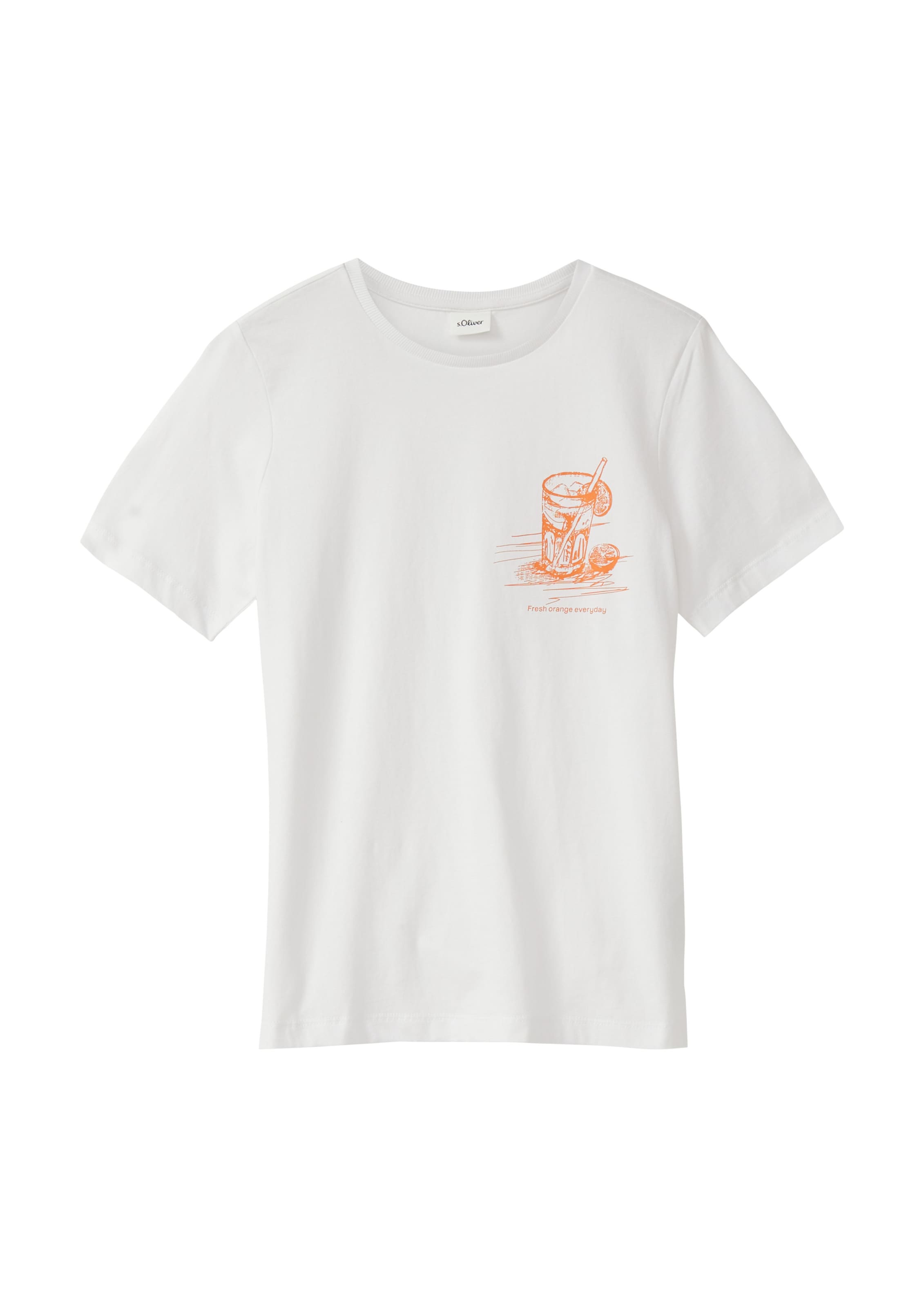 s.Oliver Shirt in White: front