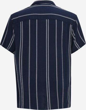 Jack & Jones Plus Regular Fit Hemd 'JEFF' in Blau