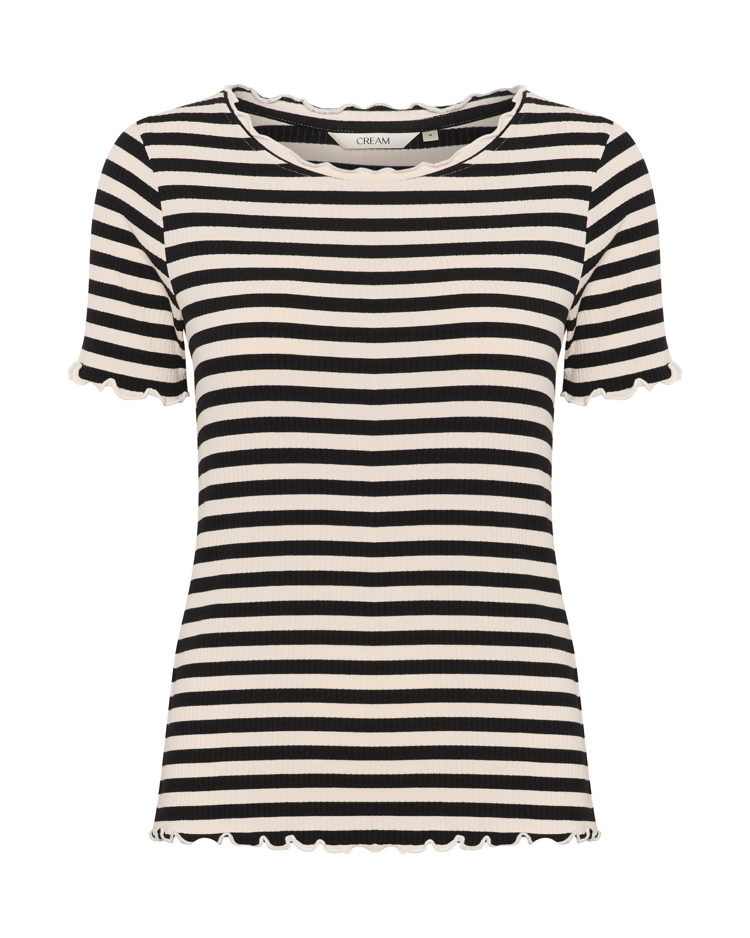 Cream Koszulka 'CRRibba' w kolorze czarny: przód