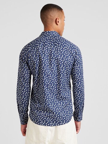 Only & Sons Slim Fit Hemd 'ONSSANE' in Blau