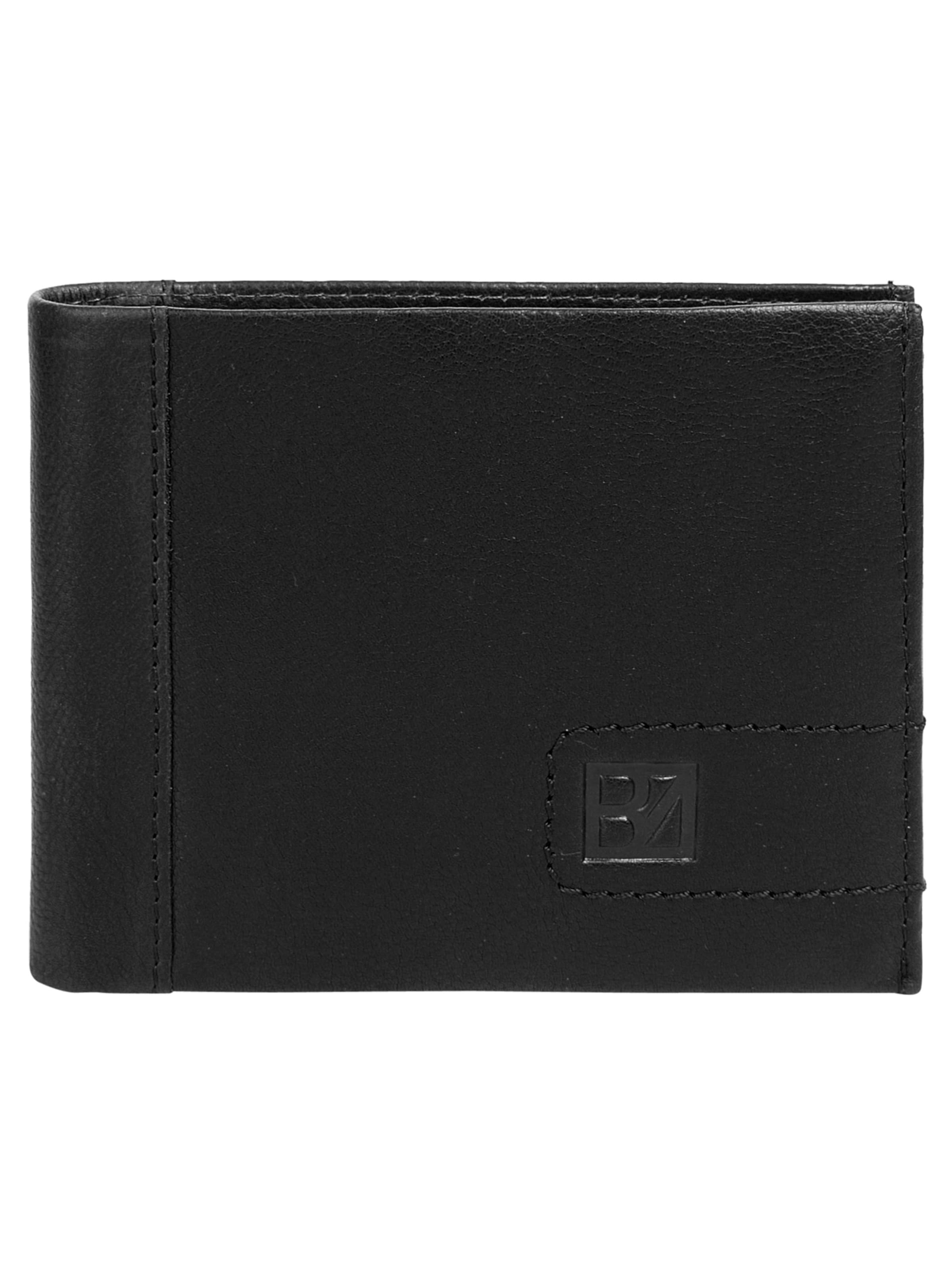 BODENSCHATZ Wallet 'Bodenschatz Geldbörse' in Black: front