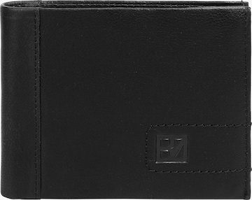 BODENSCHATZ Wallet 'Bodenschatz Geldbörse' in Black: front