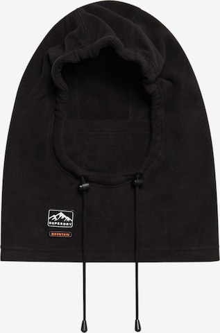 Bonnet Superdry & Co en noir : devant
