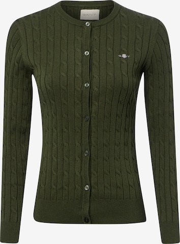 GANT Strickjacke in Grün: Vorderseite