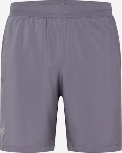 Sportinės kelnės 'LAUNCH 7' iš UNDER ARMOUR, spalva – rausvai pilka / šviesiai pilka, Prekių apžvalga