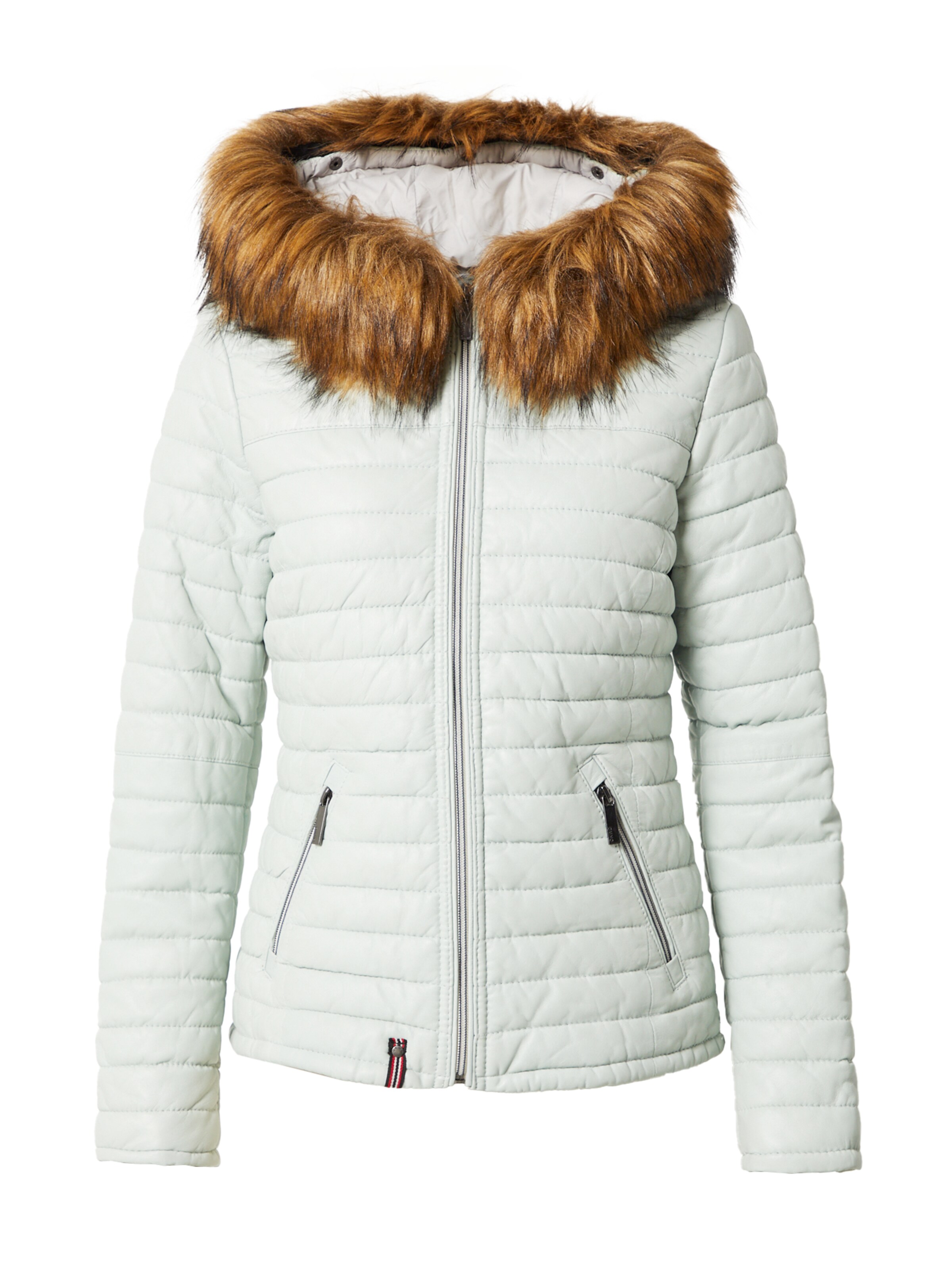 Giacca invernale di OAKWOOD in verde: frontale