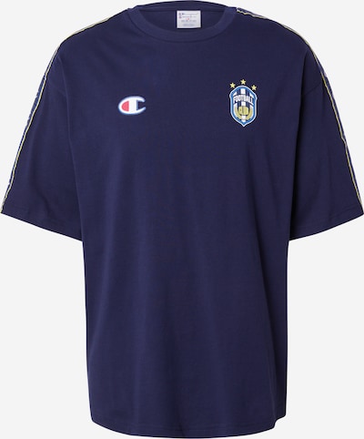 Marškinėliai iš Champion Authentic Athletic Apparel, spalva – tamsiai mėlyna / geltona / raudona / balta, Prekių apžvalga