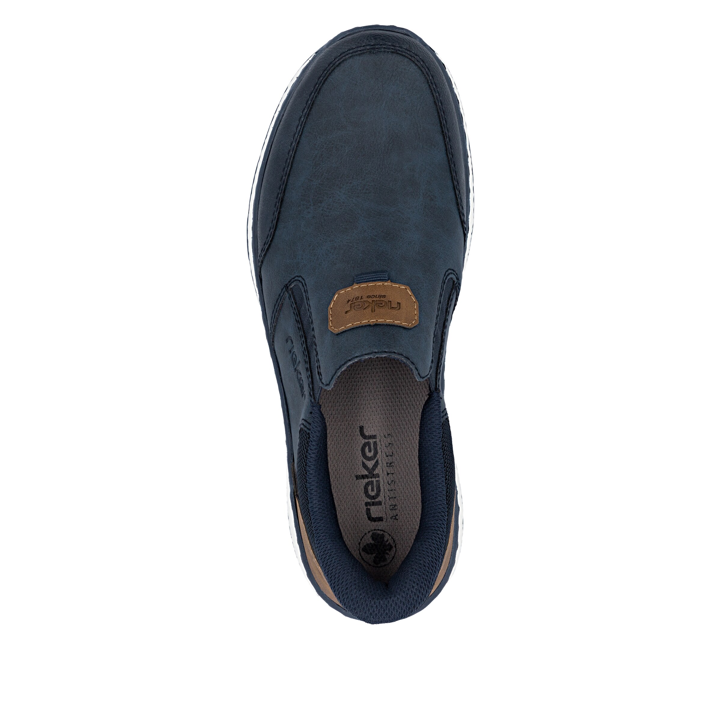 Slip on Rieker en bleu