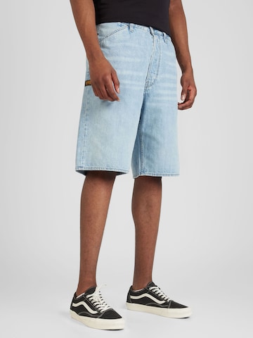 G-Star RAW Wide Leg Shorts in Blau: predná strana