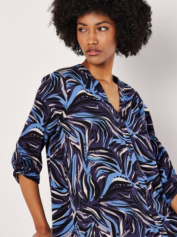 Apricot Blousejurk in Blauw