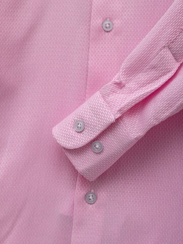 Daniel Hills Slim Fit Hemd in Pink