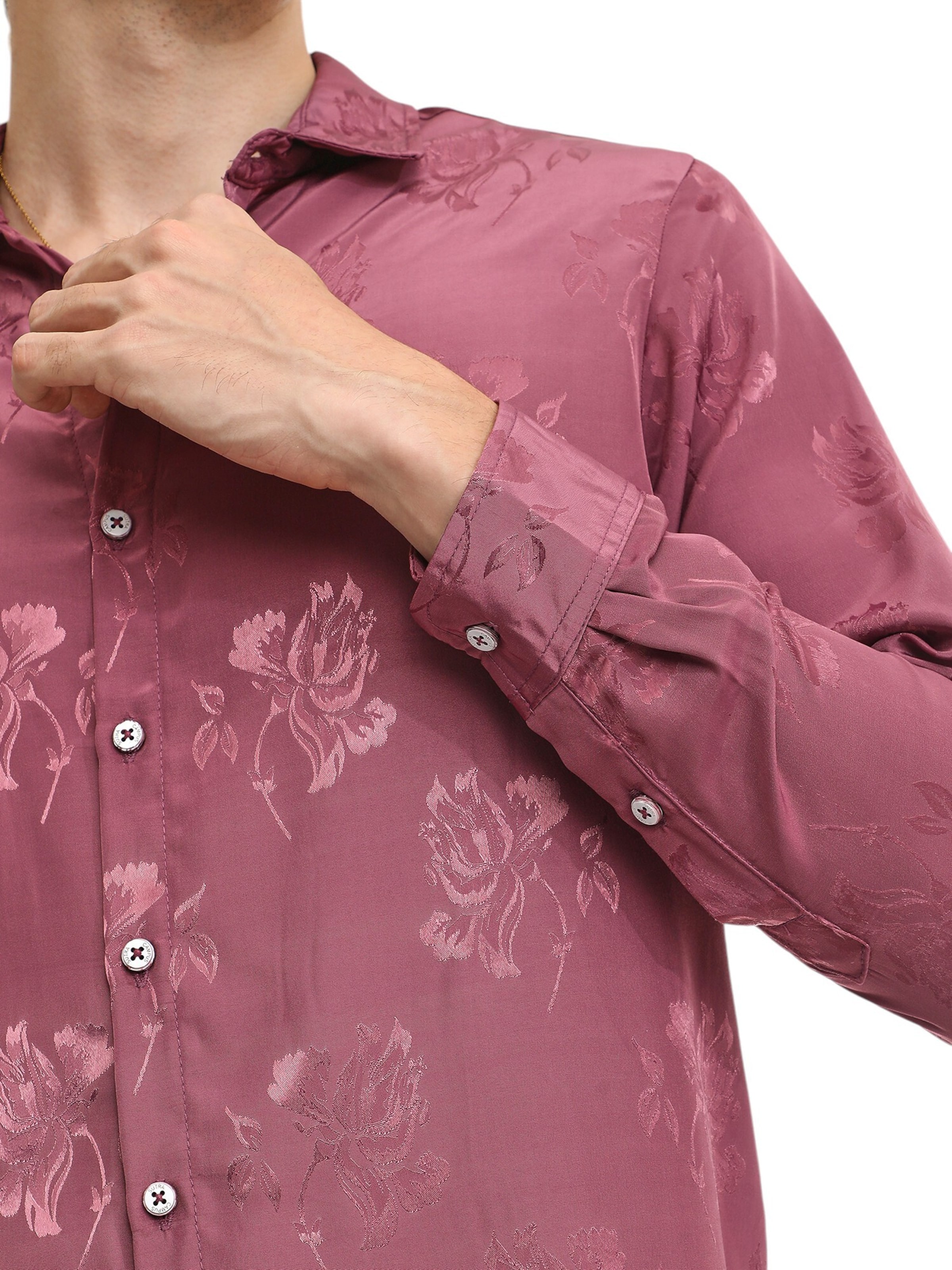 Regular fit Camicia ' Yolanda ' di Campus Sutra in rosa