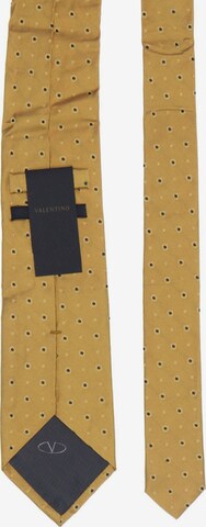 VALENTINO Seiden-Krawatte One Size in Gelb