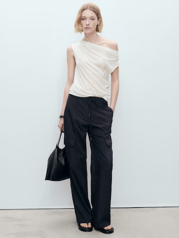 MANGO Top 'MARCELIN' in Beige
