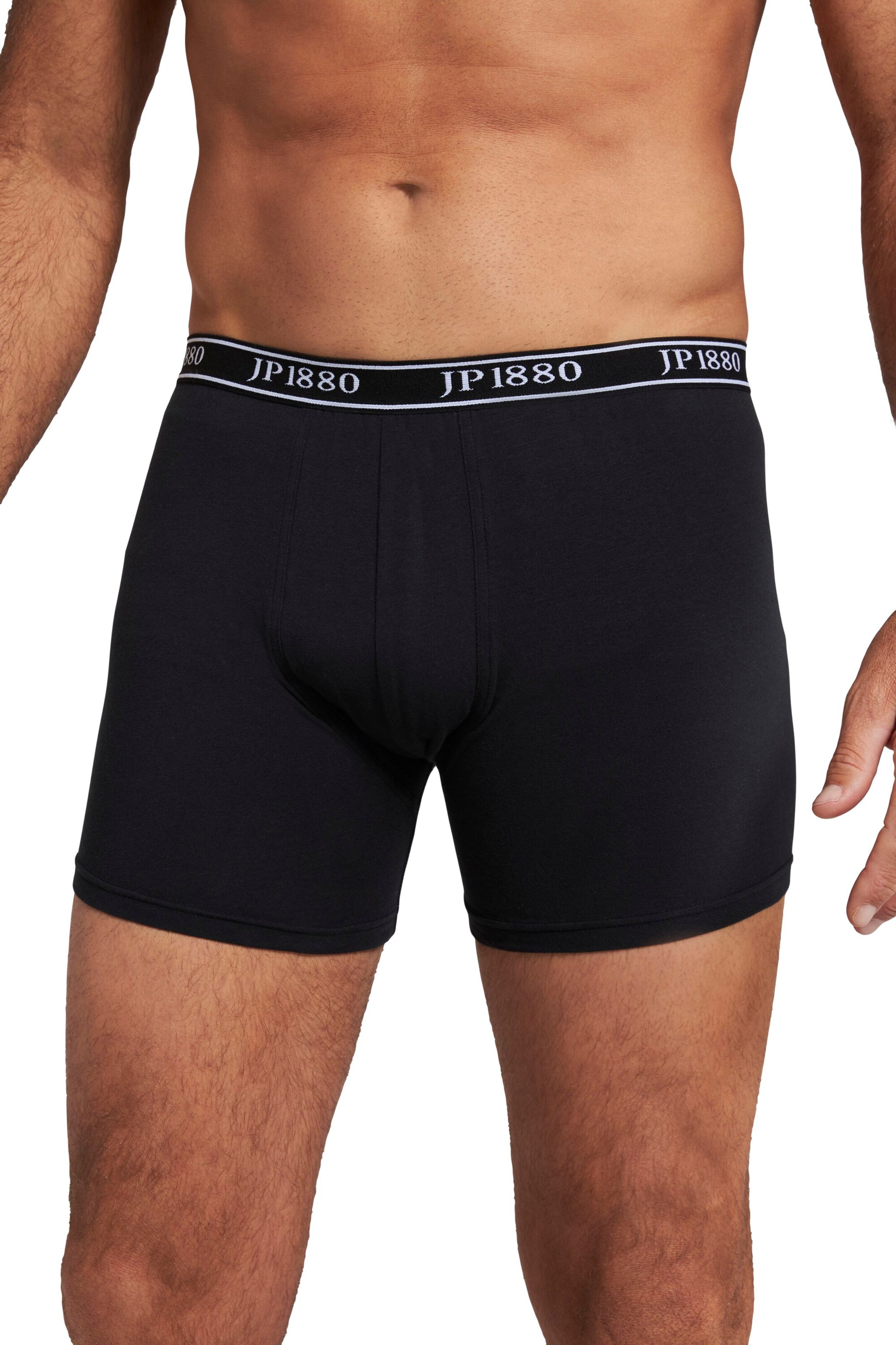 JP1880 Boxer shorts in Black: front