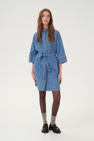 My Essential Wardrobe Shirt dress in Blue