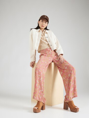 ONLY Loose fit Pants 'ALMA' in Beige