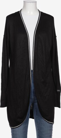 QS Strickjacke M in Schwarz: predná strana