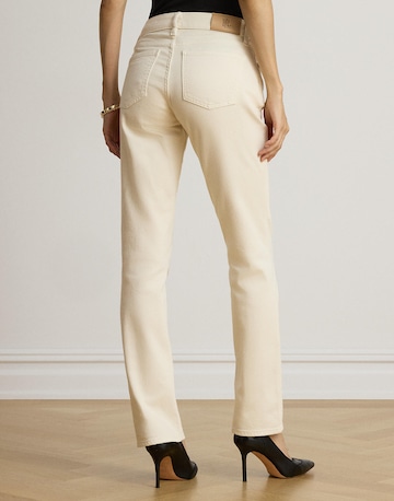 Lauren Ralph Lauren Flared Jeans i beige