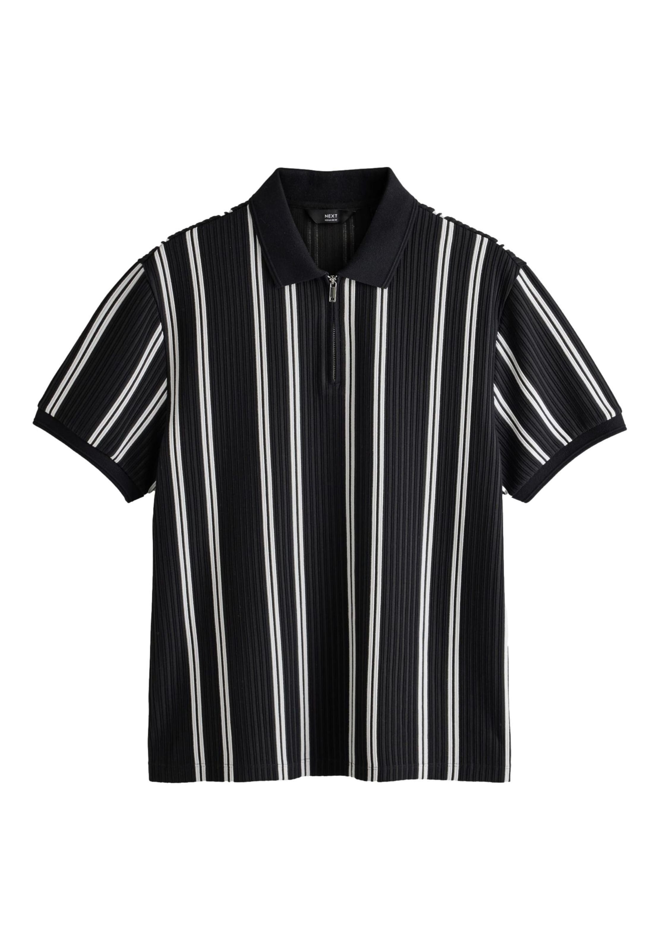 T-Shirt Next en noir : devant