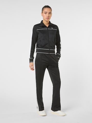 regular Pantaloni 'SAGANO straight taped track pants' di FILA in nero
