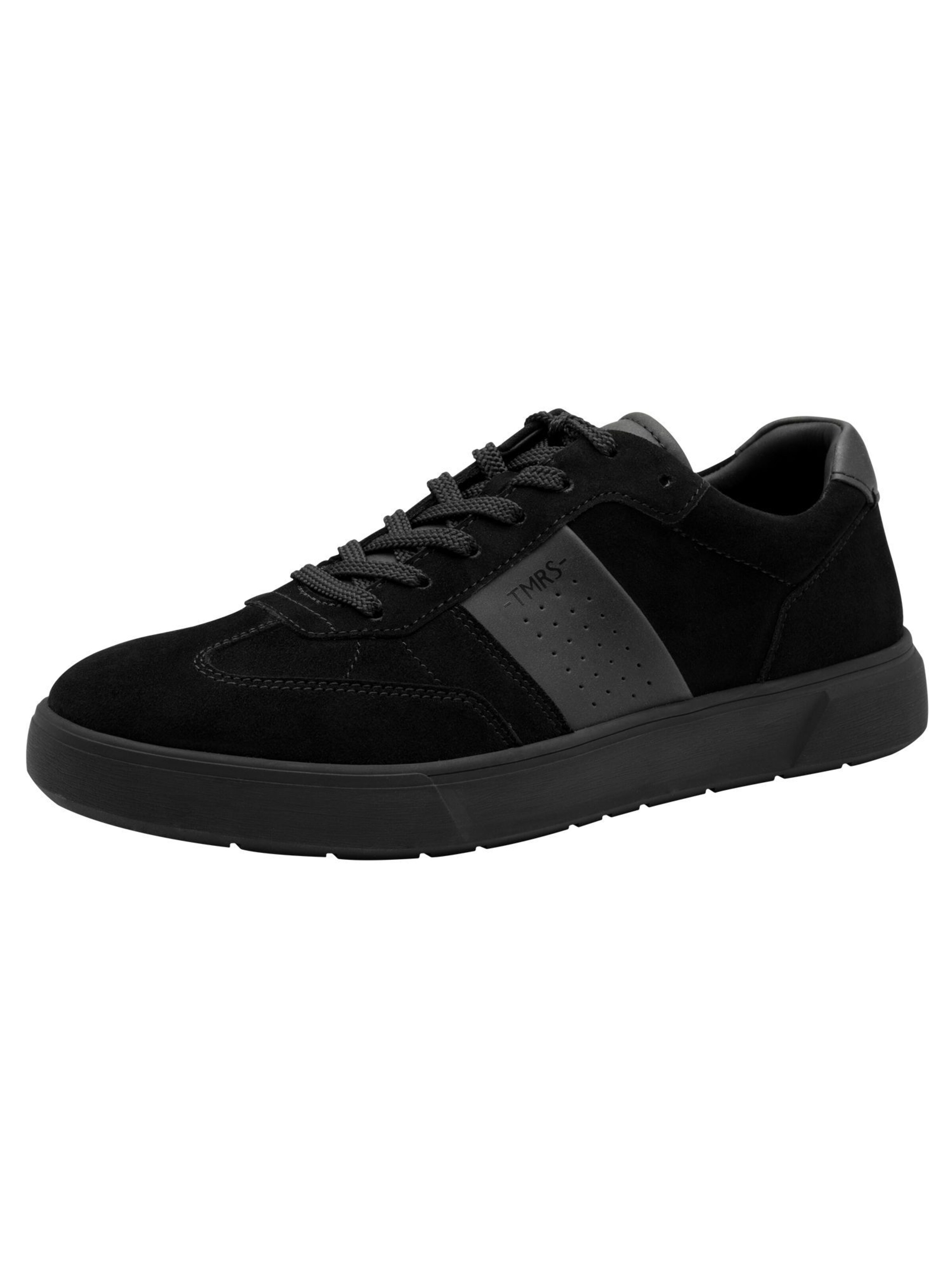Tamaris Platform trainers in Black: front
