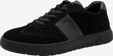 Tamaris Platform trainers in Black: front