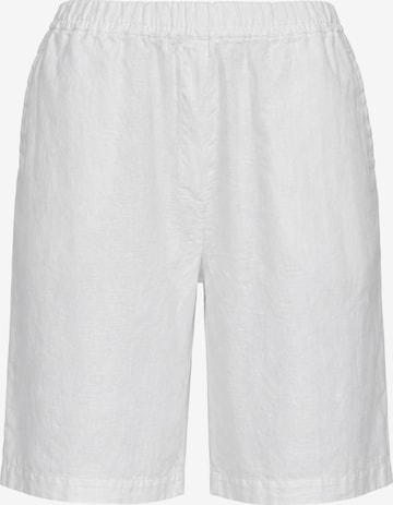 Haris Cotton Regular Housut 'Haris Cotton' värissä valkoinen: etupuoli