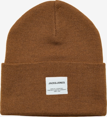 JACK & JONES - Gorra 'JACLONG' en marrón: frente