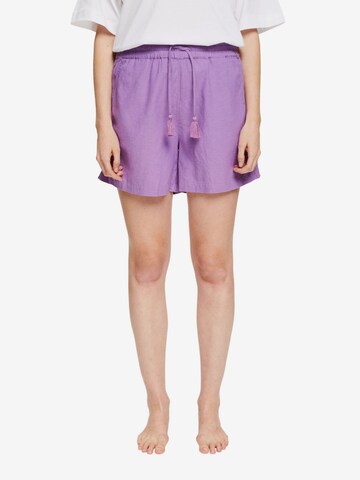 ESPRIT Shorts in Lila: predná strana