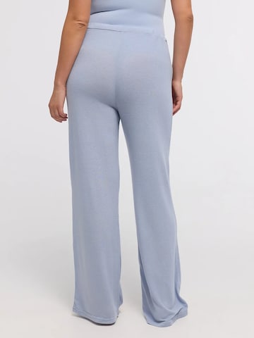 cfab Loosefit Broek 'Flow Pant' in Blauw