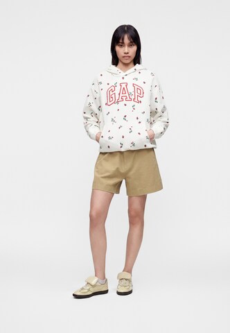GAPSweater majica 'HERITAGE' - bijela boja