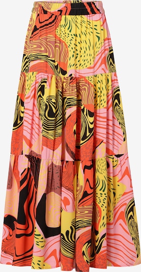 Sijonas 'RABIA' iš TATUUM, spalva – ruda / geltona / omarų spalva / ryškiai rožinė spalva / juoda, Prekių apžvalga