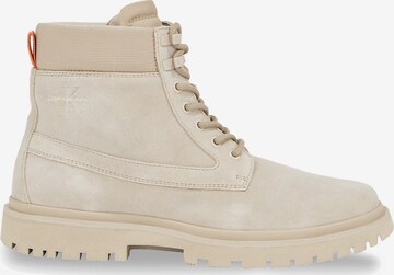 Calvin Klein Jeans Veterboots in Beige