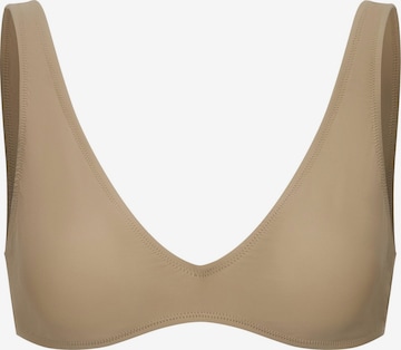 Bustier Hauts de bikini 'Bikini Top' cfab (formerly creamy fabrics) en beige : devant