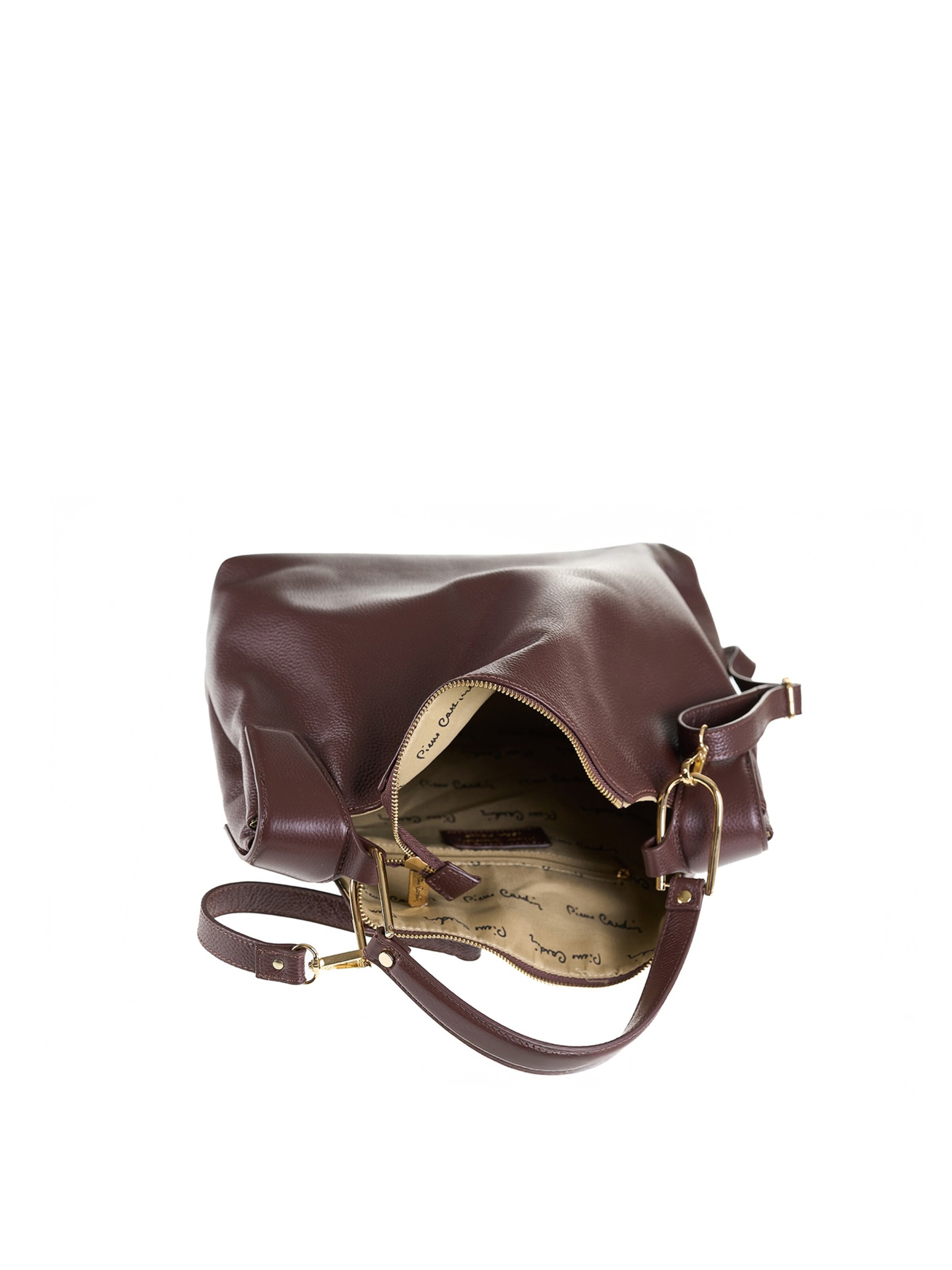 Borsa a spalla di PIERRE CARDIN in marrone