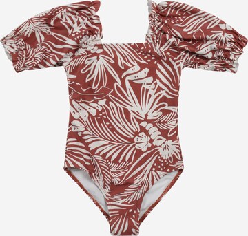 Maillot de bain 'PAIGE' Cotton On en marron : devant