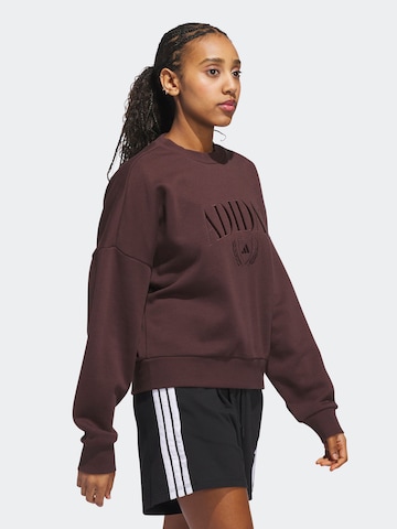 ADIDAS SPORTSWEAR Спортивный свитшот 'Cozy Holiday' в Коричневый: спереди