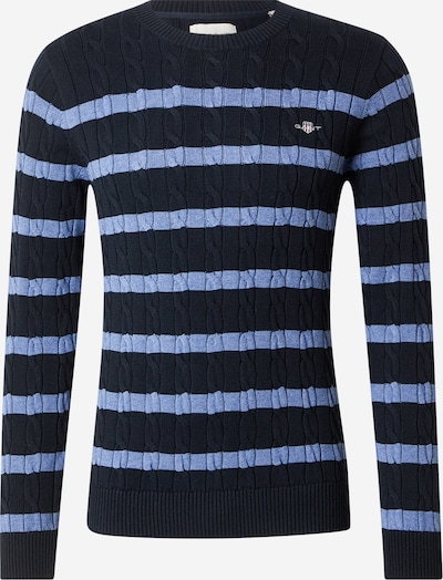 Megztinis iš GANT, spalva – tamsiai mėlyna jūros spalva / šviesiai mėlyna, Prekių apžvalga