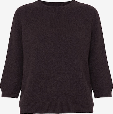 SASSYCLASSY Pullover in Braun: Vorderseite