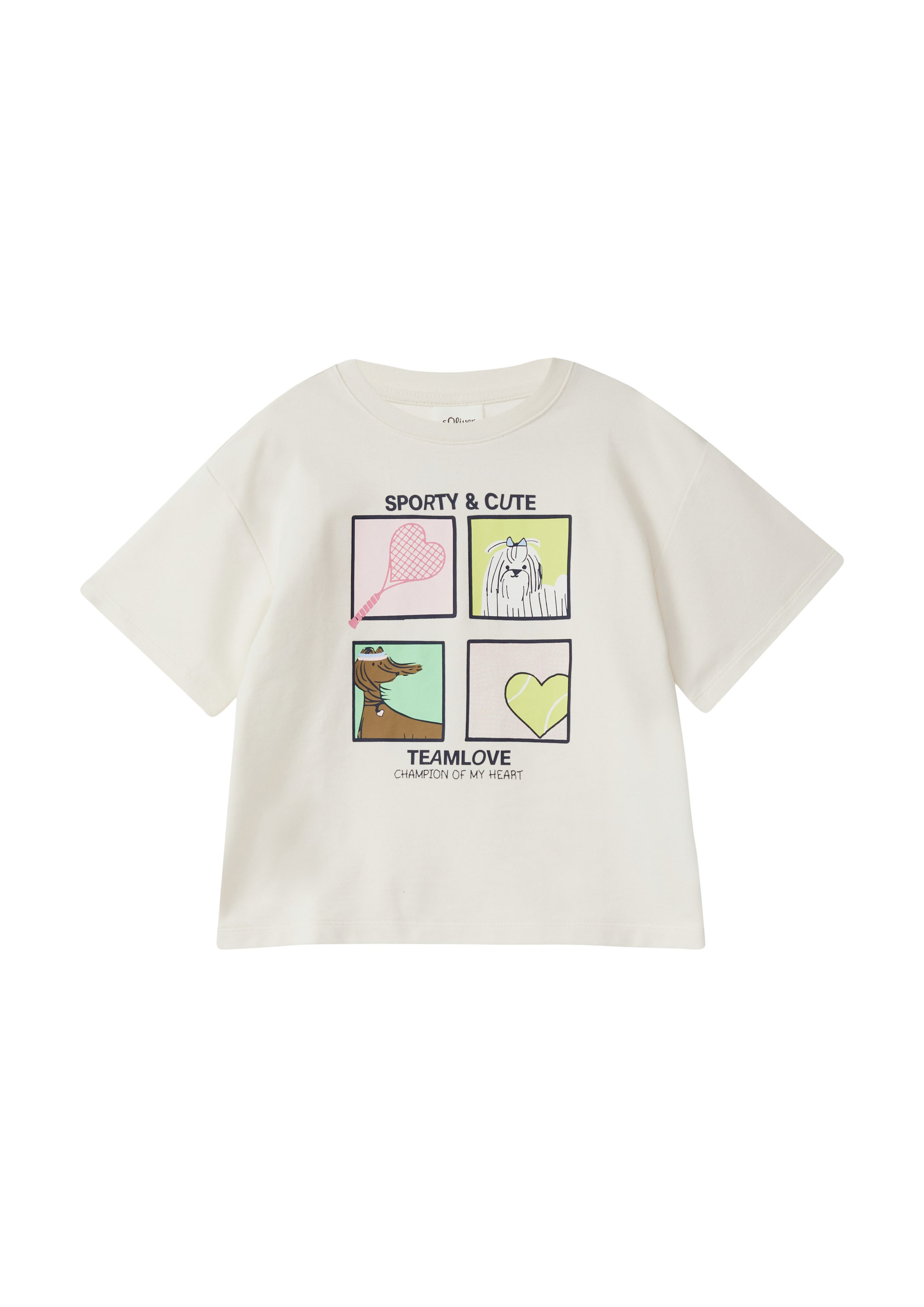s.Oliver Shirt in Beige: front