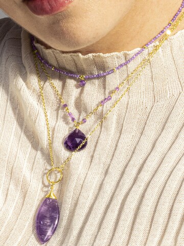 Luxenter Ketting 'Athat' in Lila