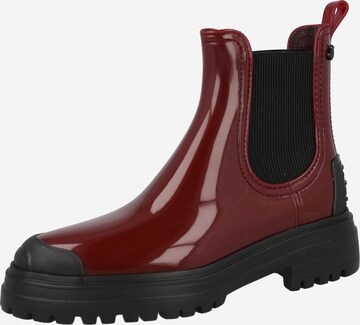 LEMON JELLY Chelsea Boots in Red: front