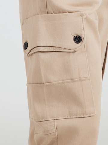 JACK & JONES Tapered Cargo nadrágok 'JWHPAUL JJWARNER' - bézs