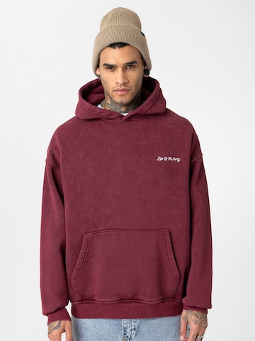 Dandalo Sweatshirt 'Devries' in Red: front