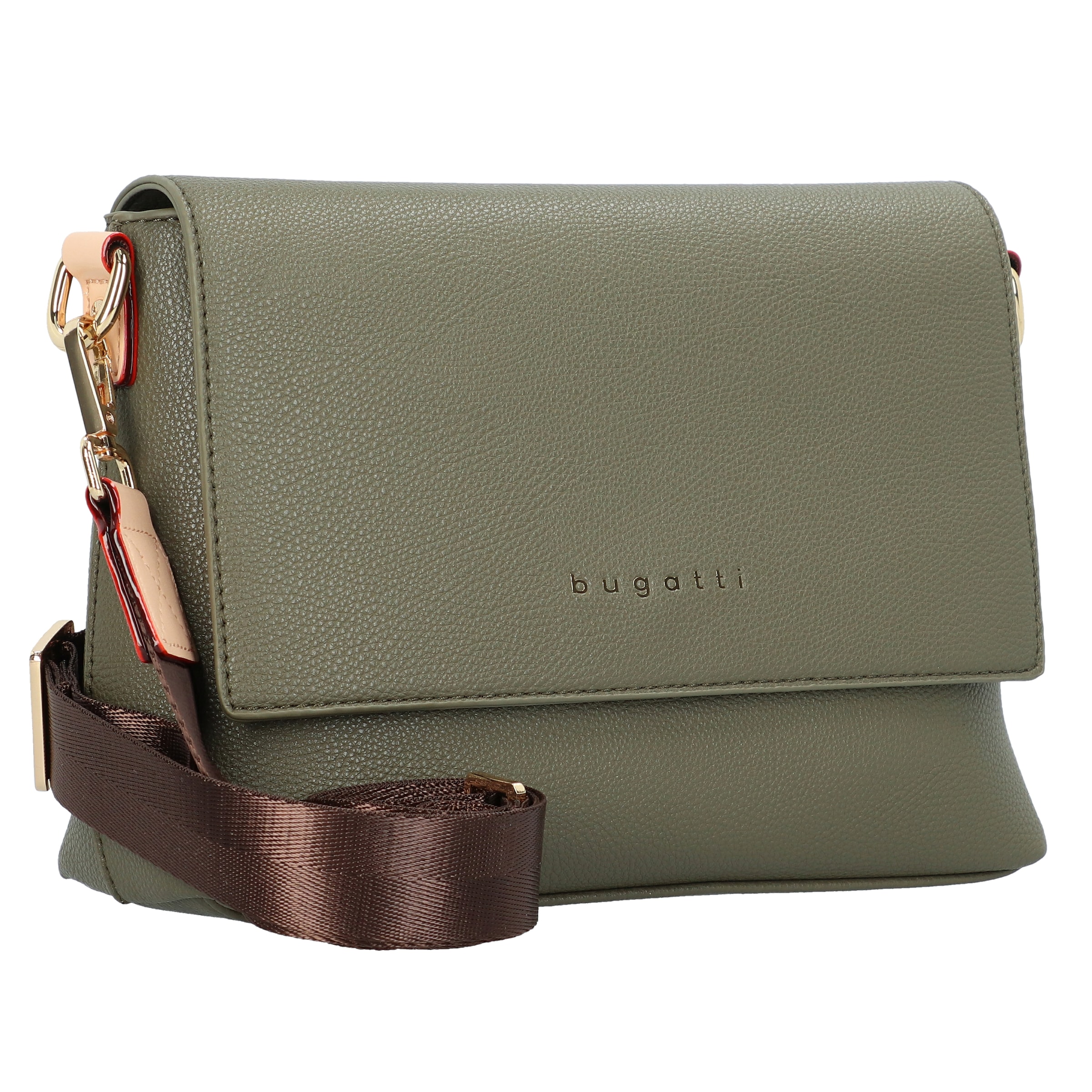 Frauen Taschen & Rucksäcke bugatti Umhängetasche 'Ella' in Grün - AC29880 Frauen Taschen & Rucksäcke bugatti Umhängetasche 'Ella' in Grün - AC29880